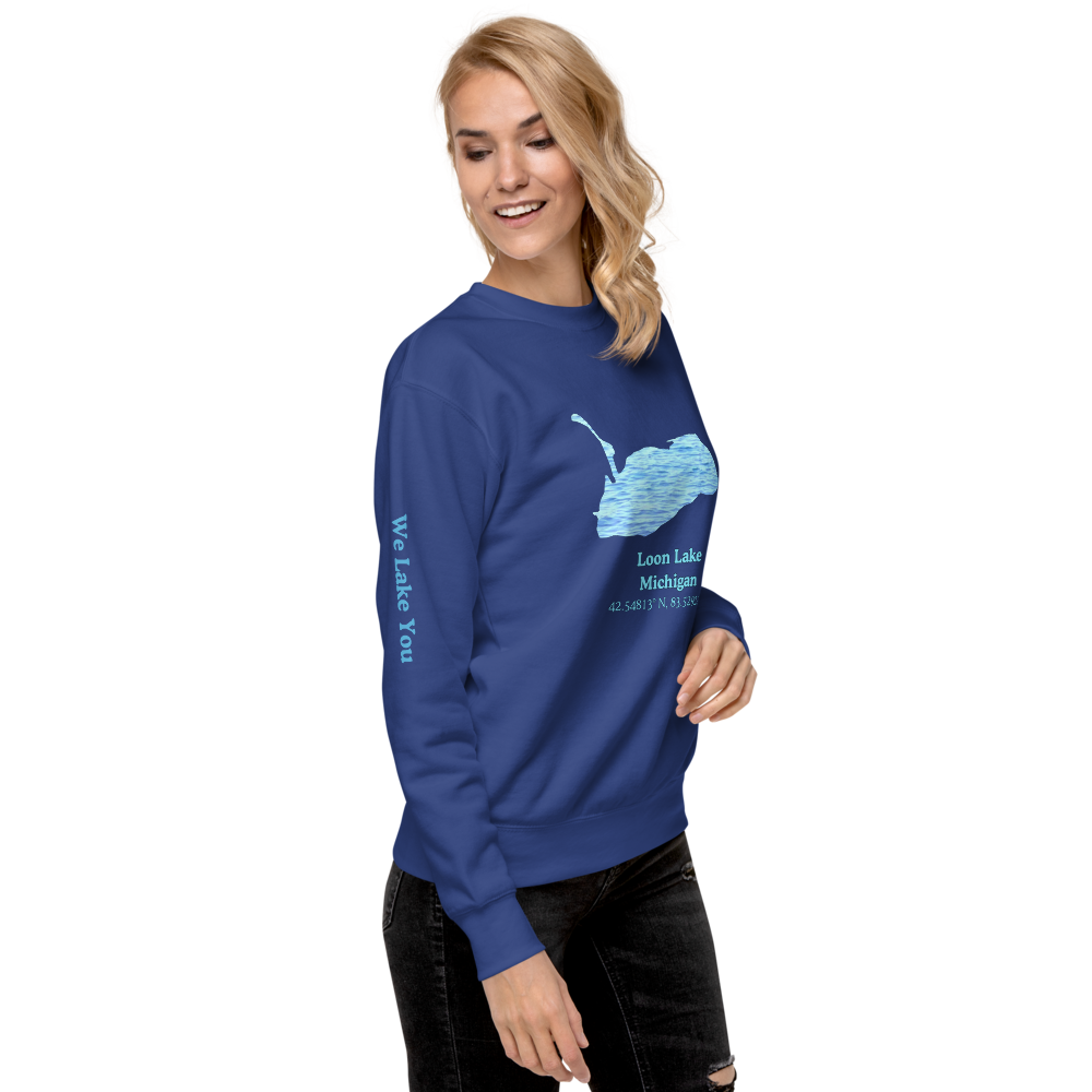 Loon Lake Premium Unisex Sweatshirt