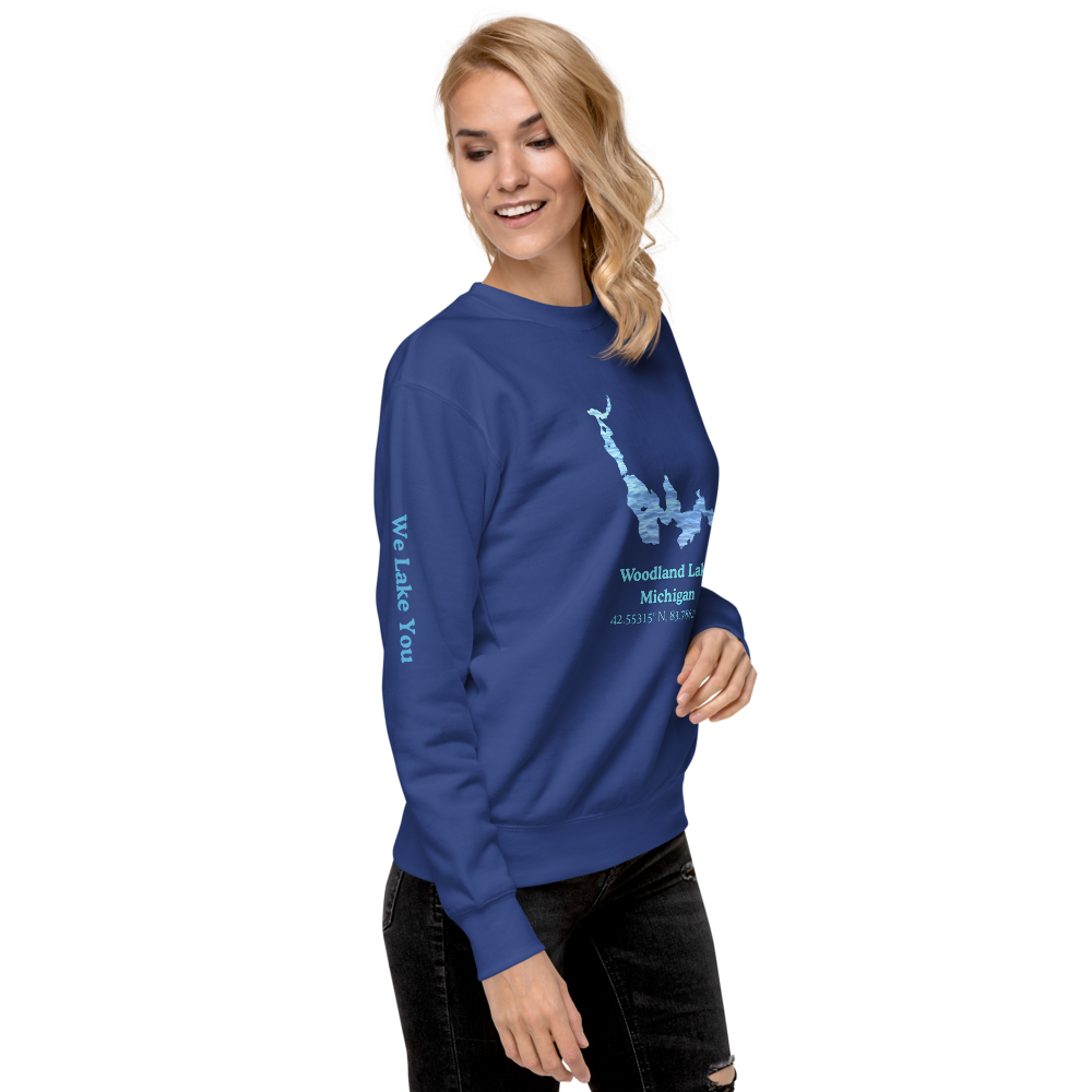 Woodland Lake Premium Unisex Sweatshirt