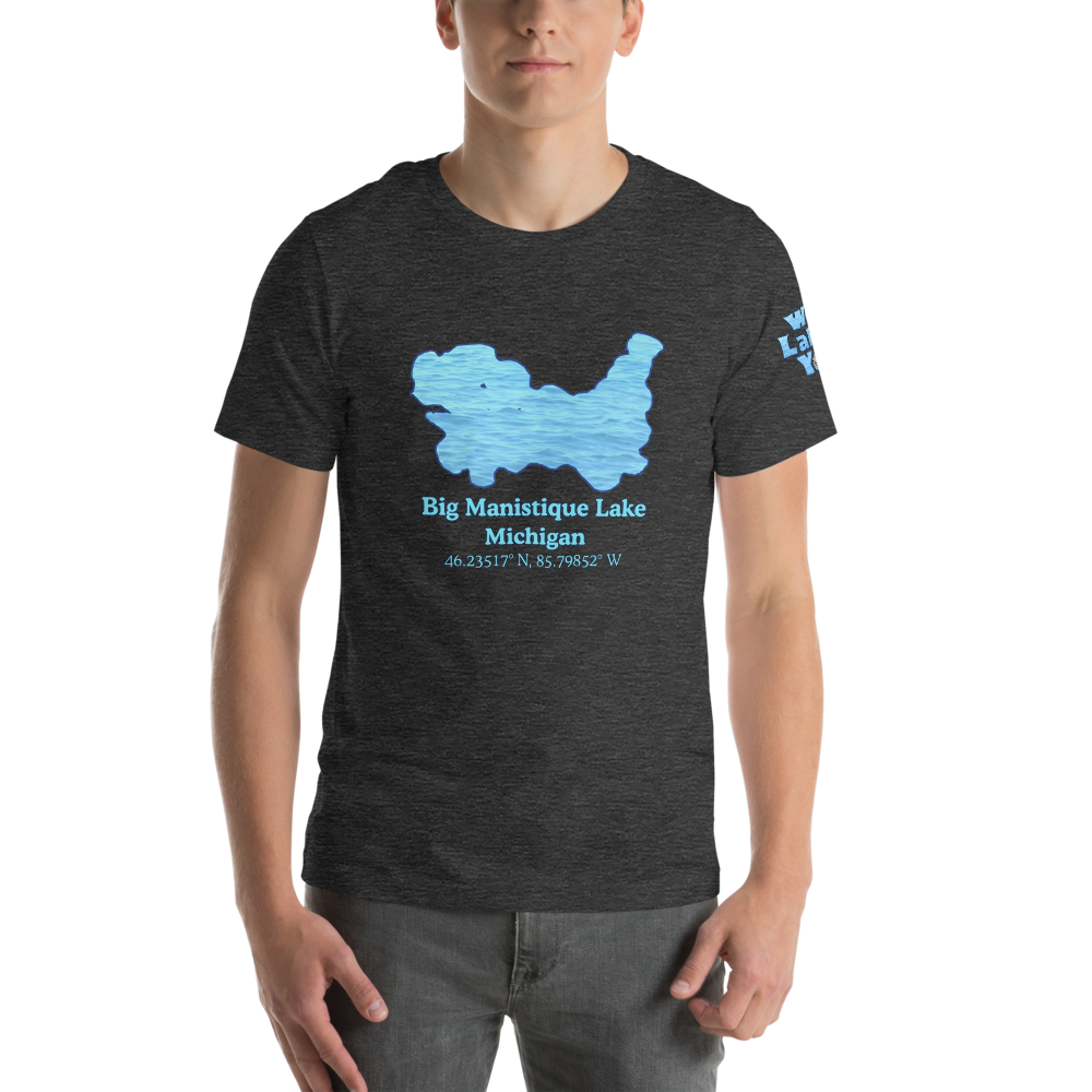 Big Manistique Lake Premium Unisex T-shirt
