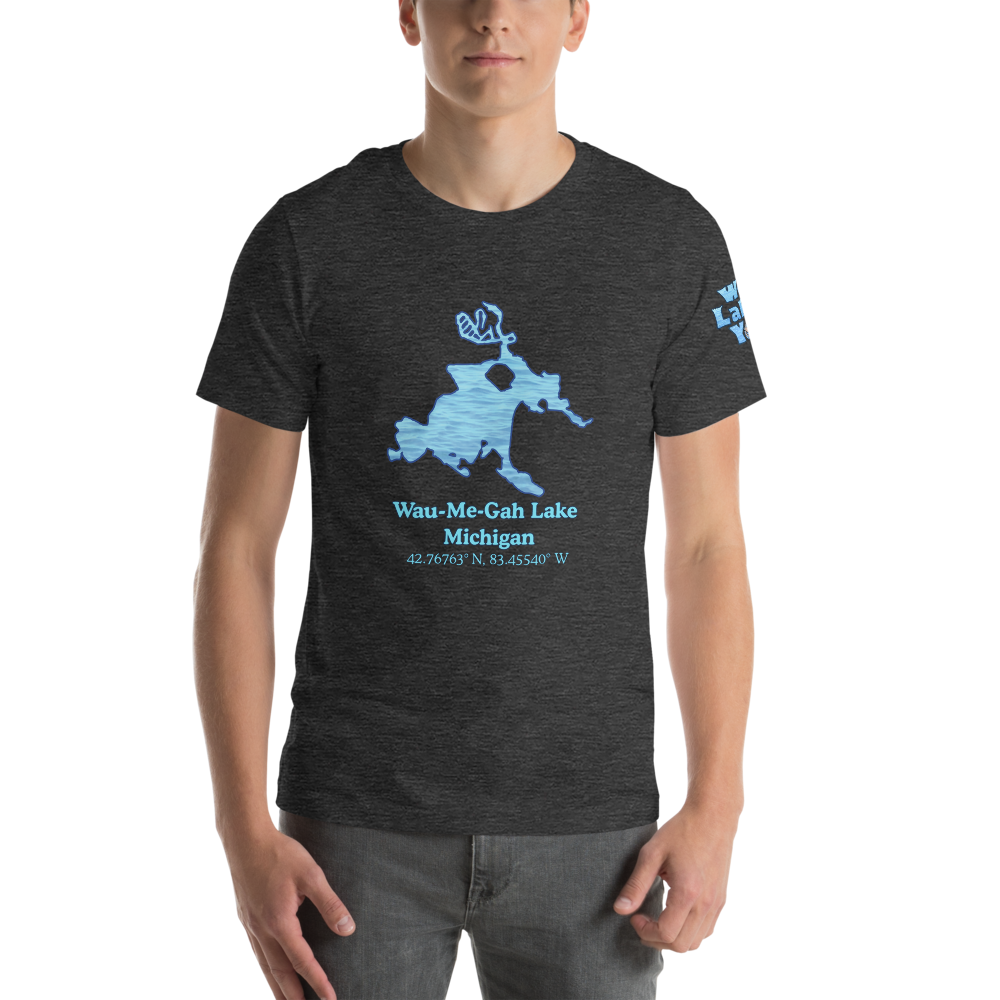 Wau-Me-Gah Lake Premium Unisex T-shirt