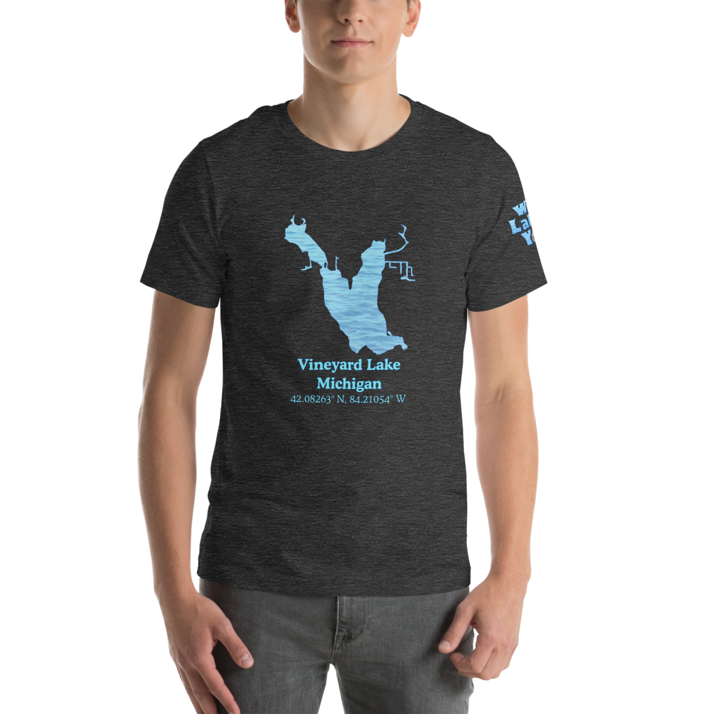 Vineyard Lake Premium Unisex T-shirt