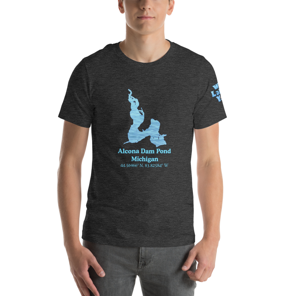 Alcona Dam Pond Premium Unisex T-shirt