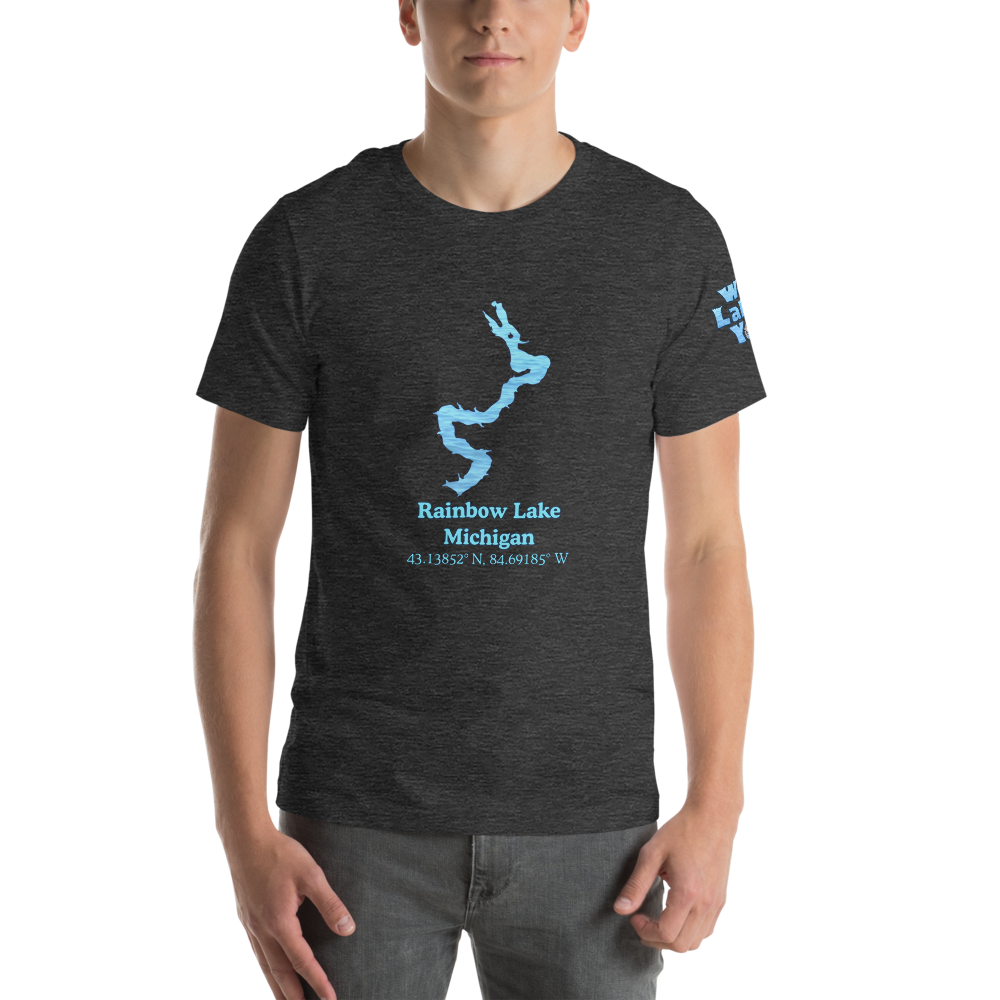 Rainbow Lake Premium Unisex T-shirt