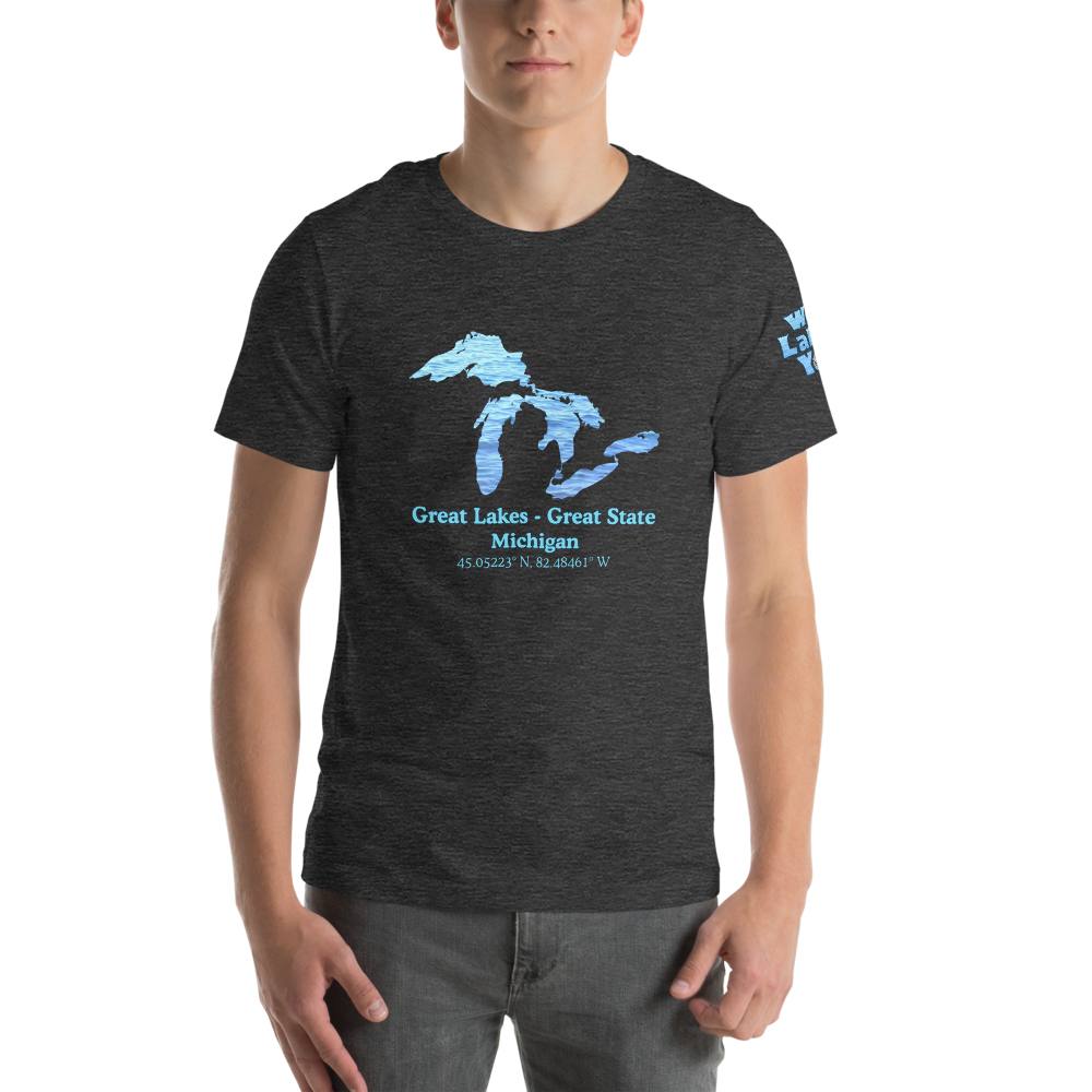 Great Lakes - Great State Premium Unisex T-shirt