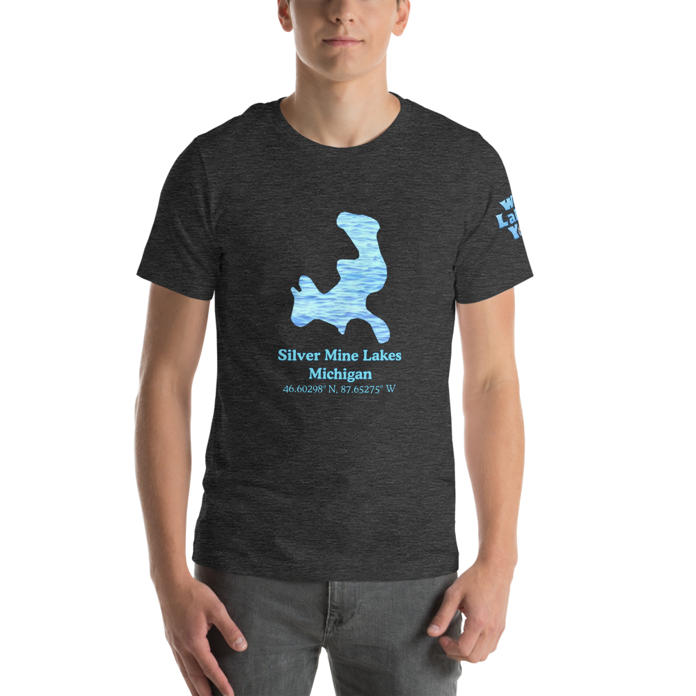 Silver Mine Lakes Premium Unisex T-shirt