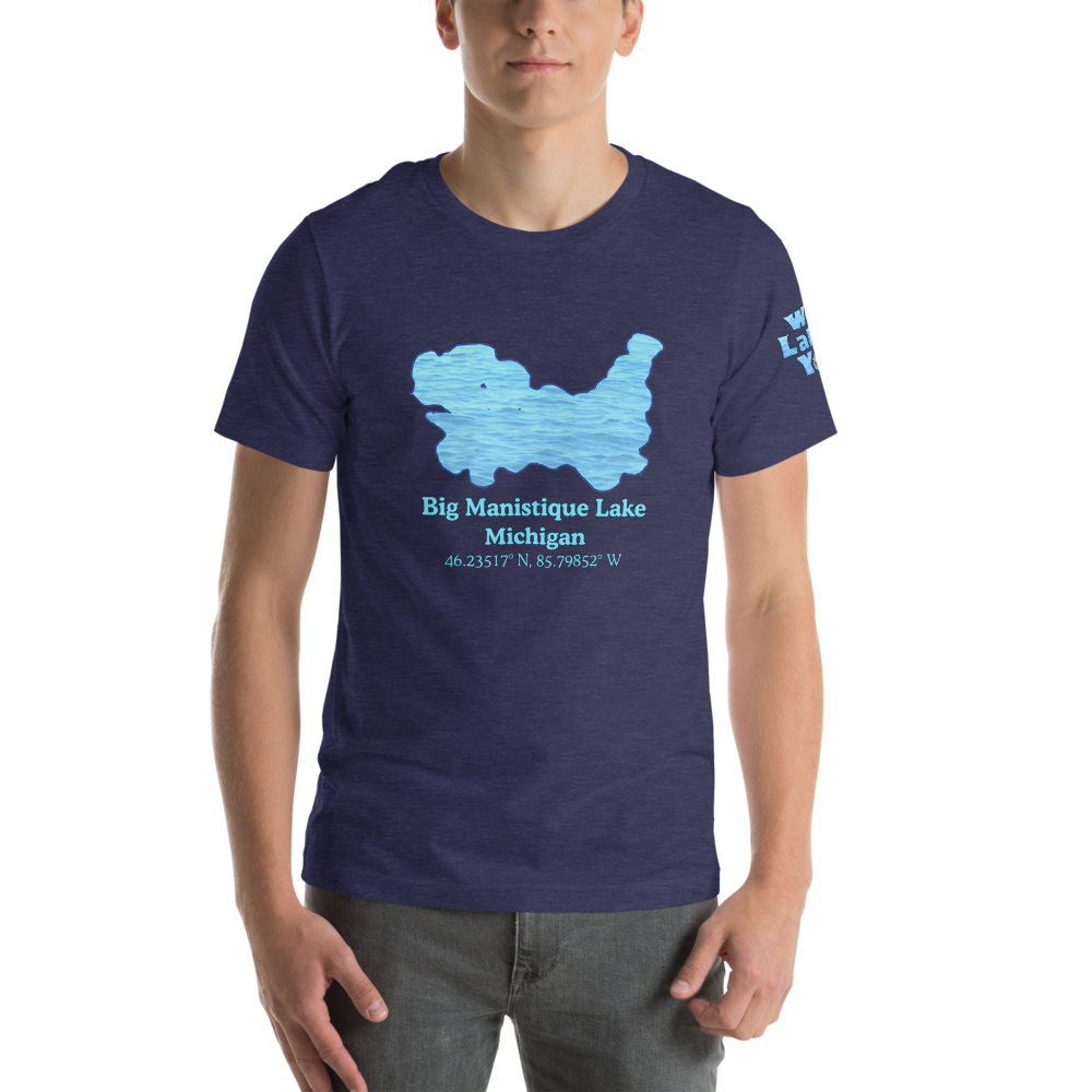 Big Manistique Lake Premium Unisex T-shirt