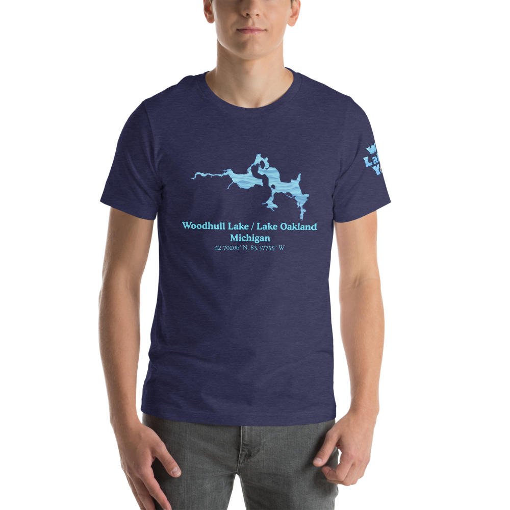 Woodhull Lake / Lake Oakland Premium Unisex T-shirt