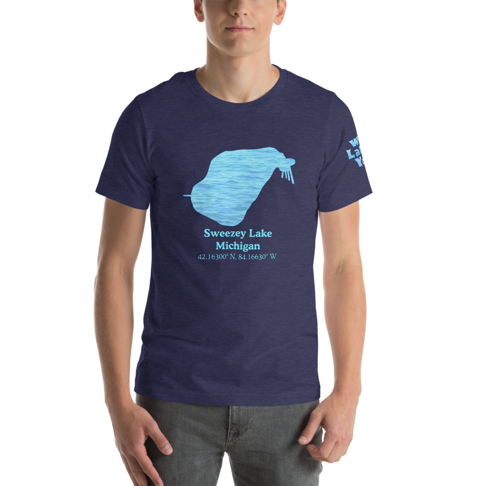 Sweezey Lake Premium Unisex T-shirt
