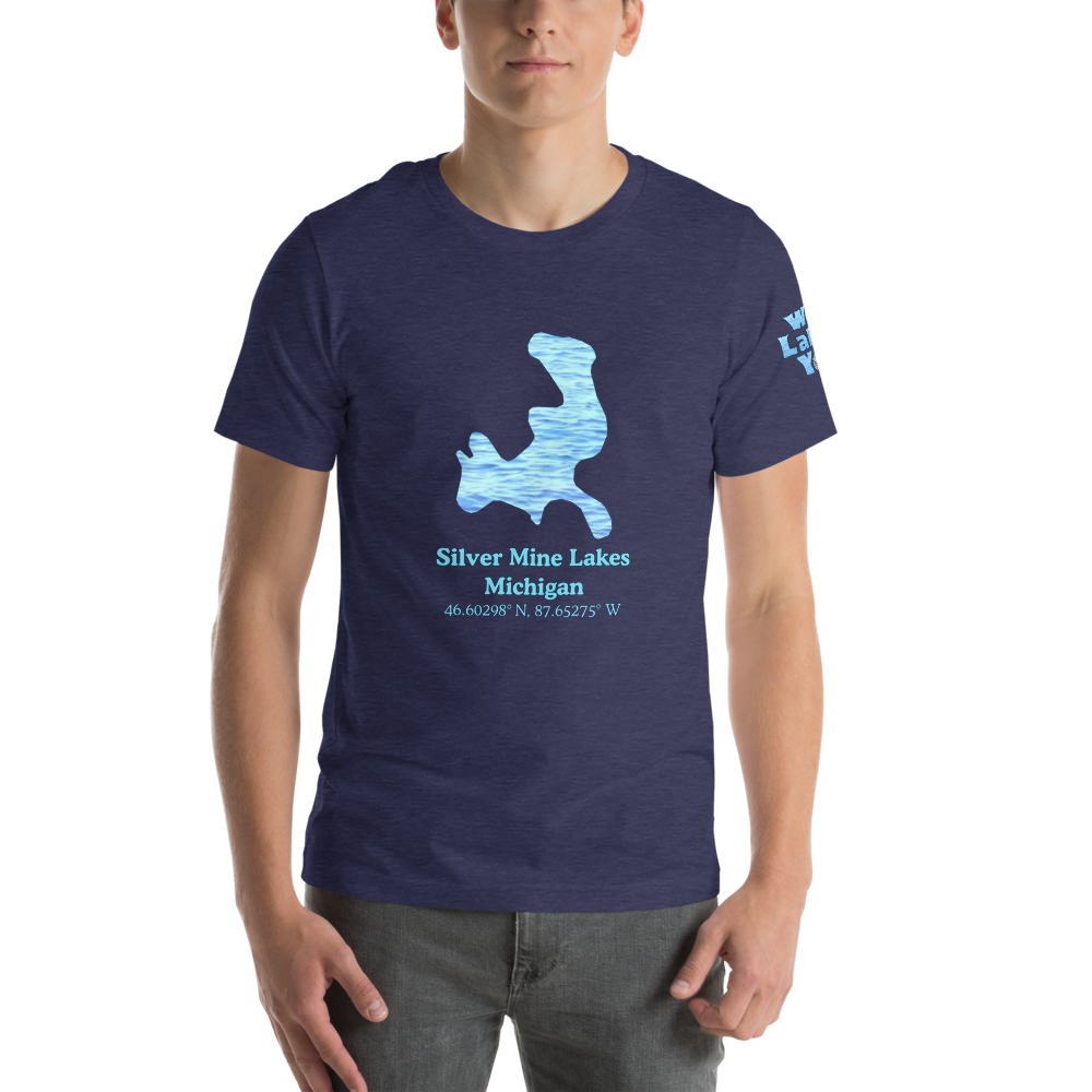 Silver Mine Lakes Premium Unisex T-shirt