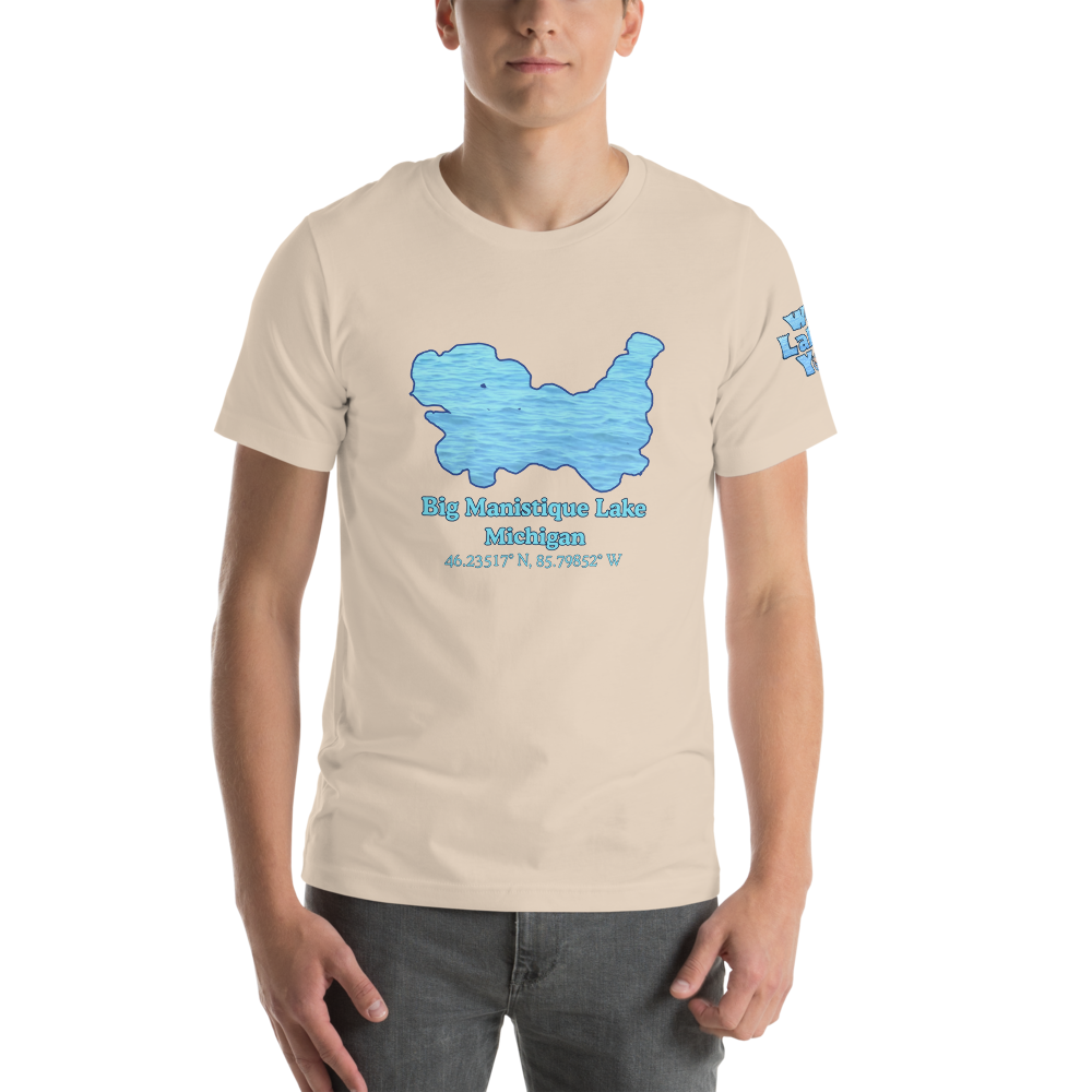 Big Manistique Lake Premium Unisex T-shirt