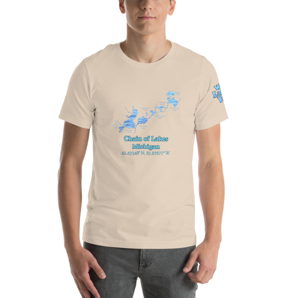 Chain of Lakes Premium Unisex T-shirt