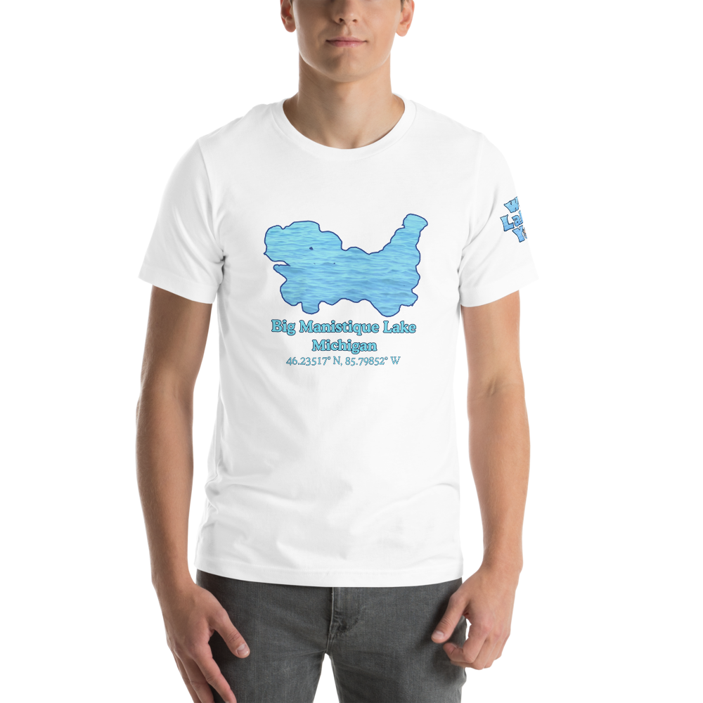 Big Manistique Lake Premium Unisex T-shirt