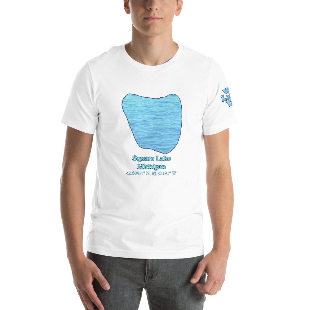 Square Lake Premium Unisex T-shirt