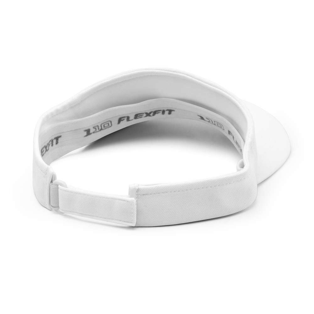 Ambrose Lake Visor with embroidered artwork & adjustable velcro strap