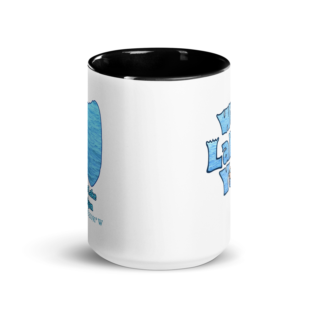 Square Lake 15 oz Ceramic Mug