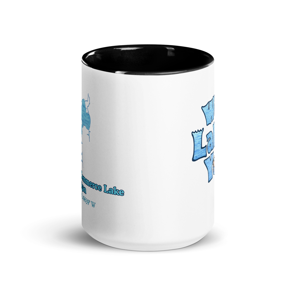 North & South Commerce Lake 15 oz Ceramic Mug