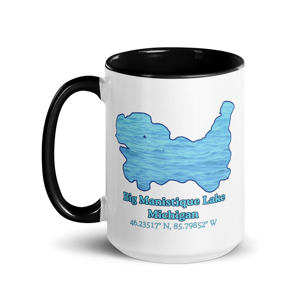 Big Manistique Lake 15 oz Ceramic Mug