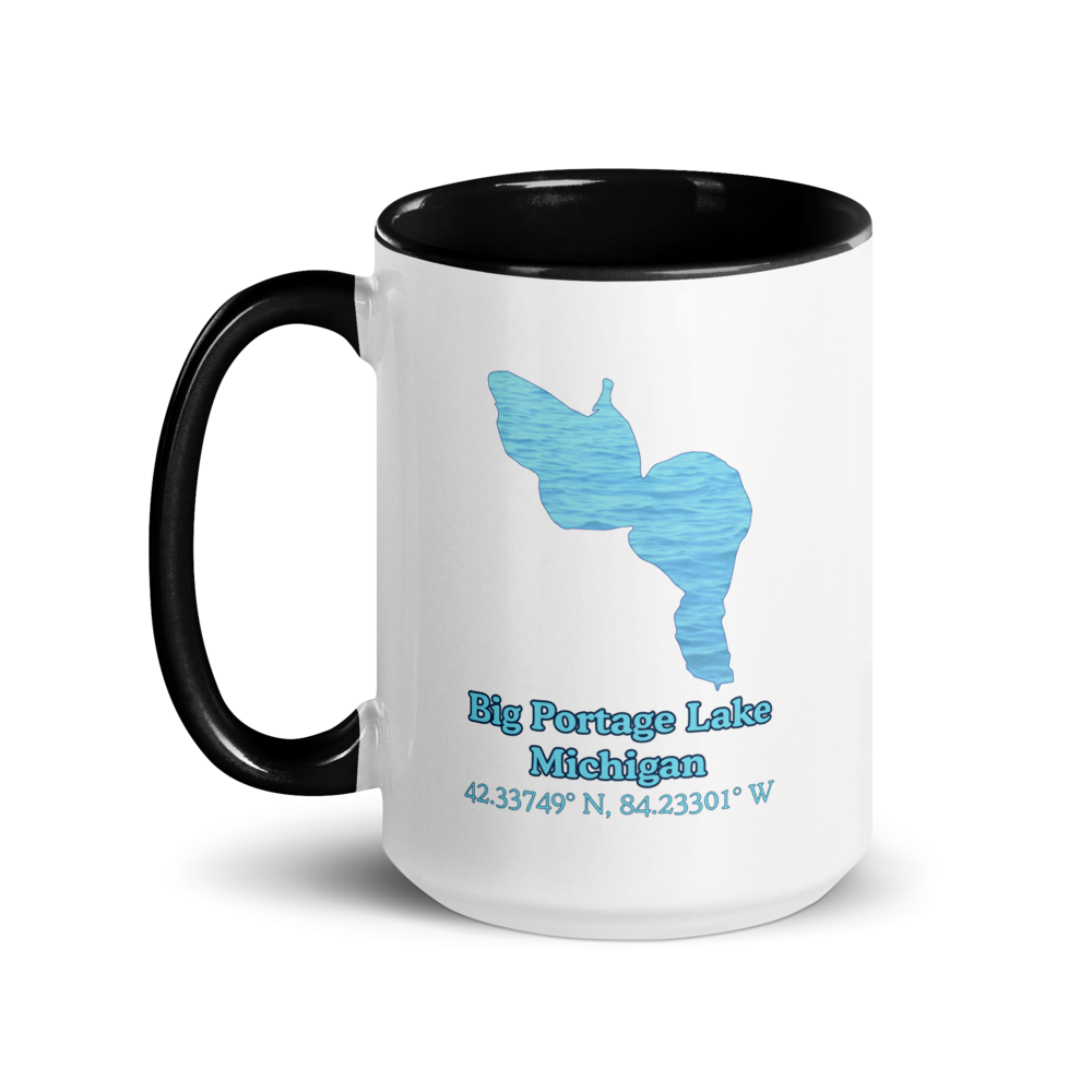 Big Portage Lake 15 oz Ceramic Mug