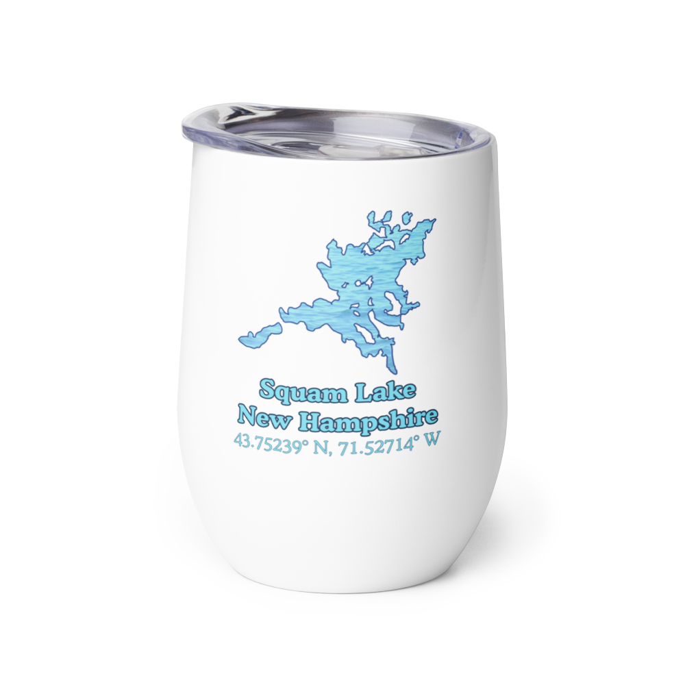 Squam Lake Wine Tumbler