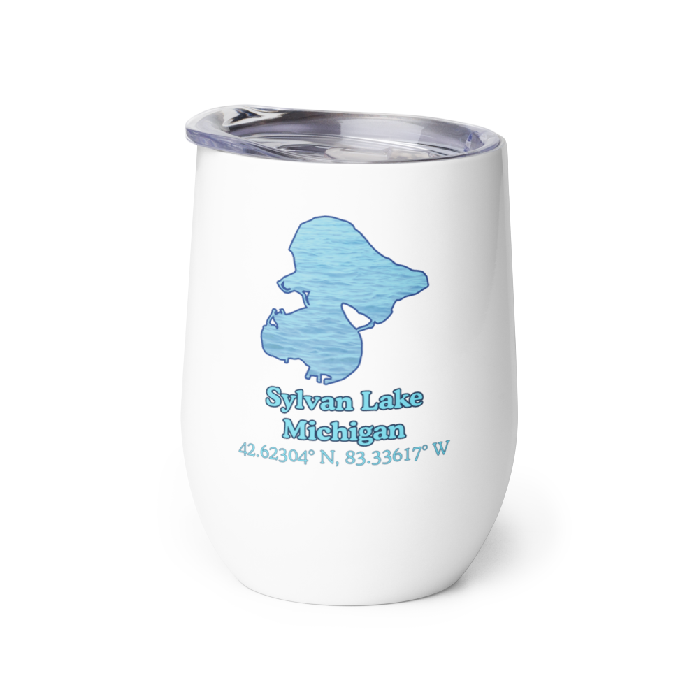 Sylvan Lake Wine Tumbler