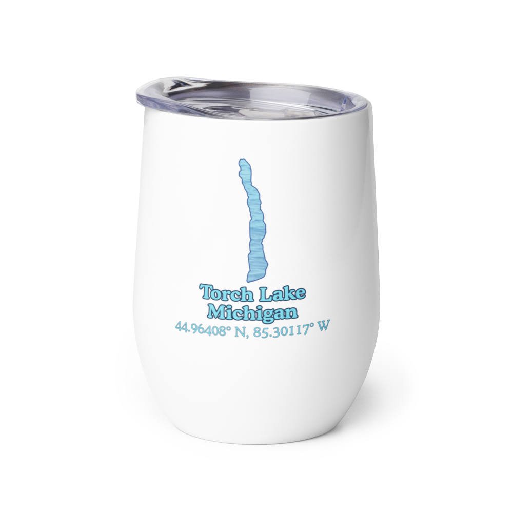 Torch Lake Wine Tumbler