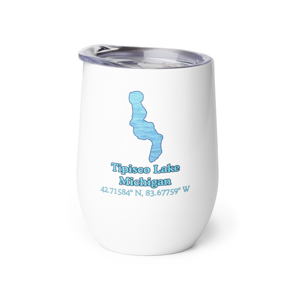 Tipisco Lake Wine Tumbler