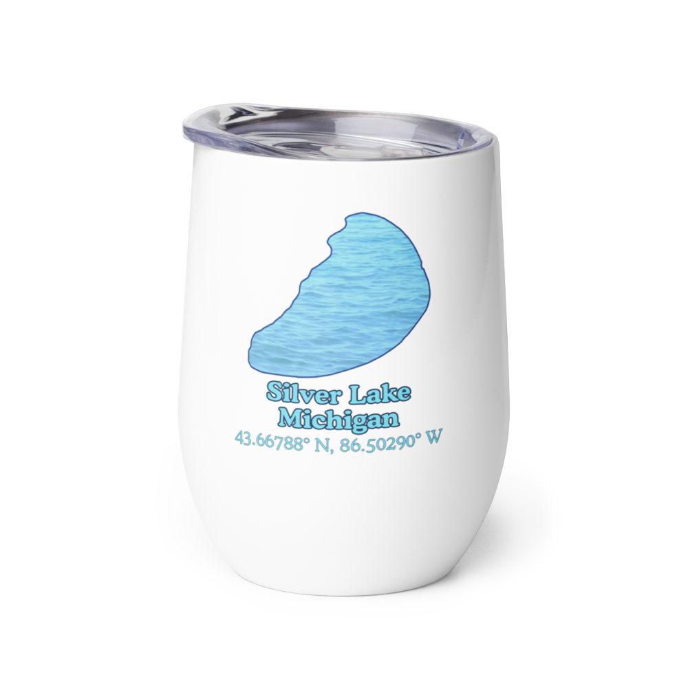 Silver Lake Wine Tumbler