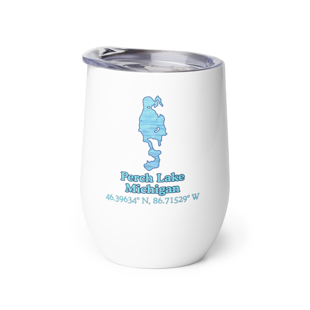 Perch Lake Wine Tumbler