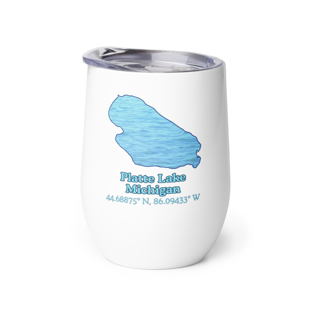 Platte Lake Wine Tumbler