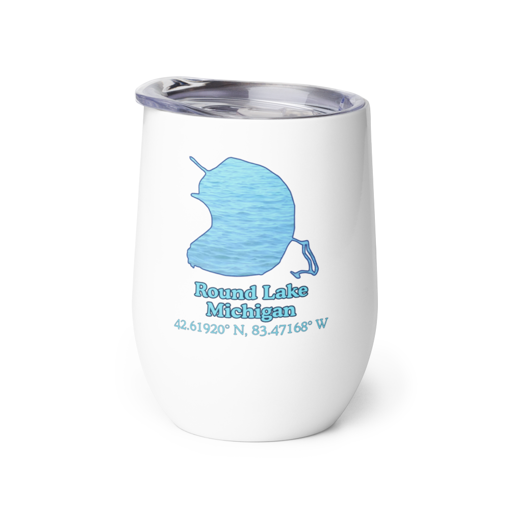Round Lake Wine Tumbler