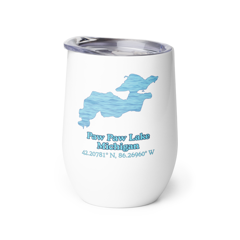 Paw Paw Lake Wine Tumbler