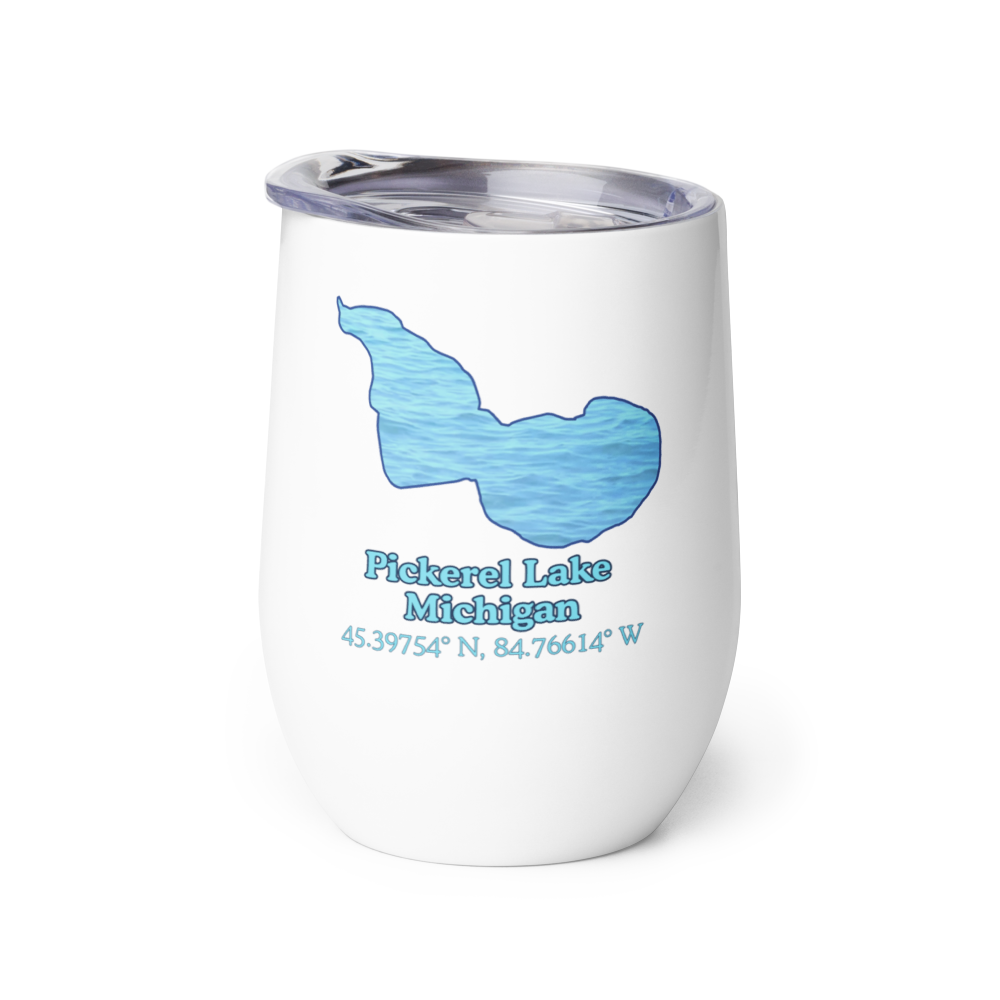 Pickerel Lake Wine Tumbler