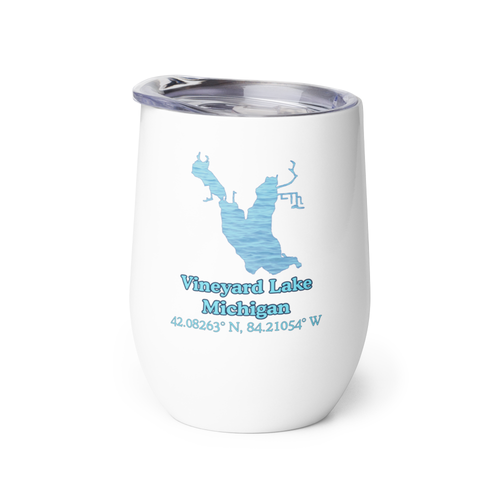 Vineyard Lake Wine Tumbler