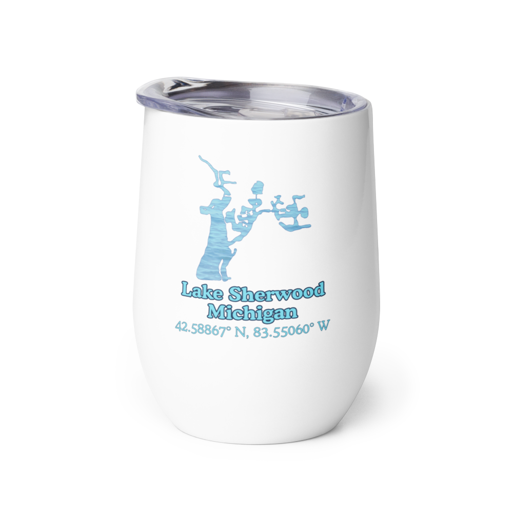 Lake Sherwood Wine tumbler