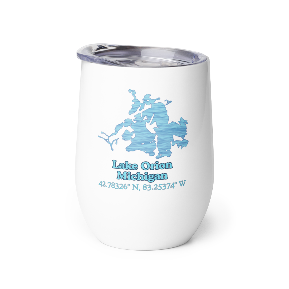Lake Orion Wine tumbler