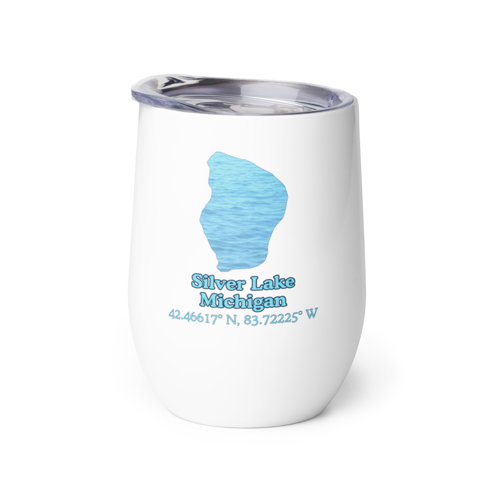 Silver Lake Wine Tumbler