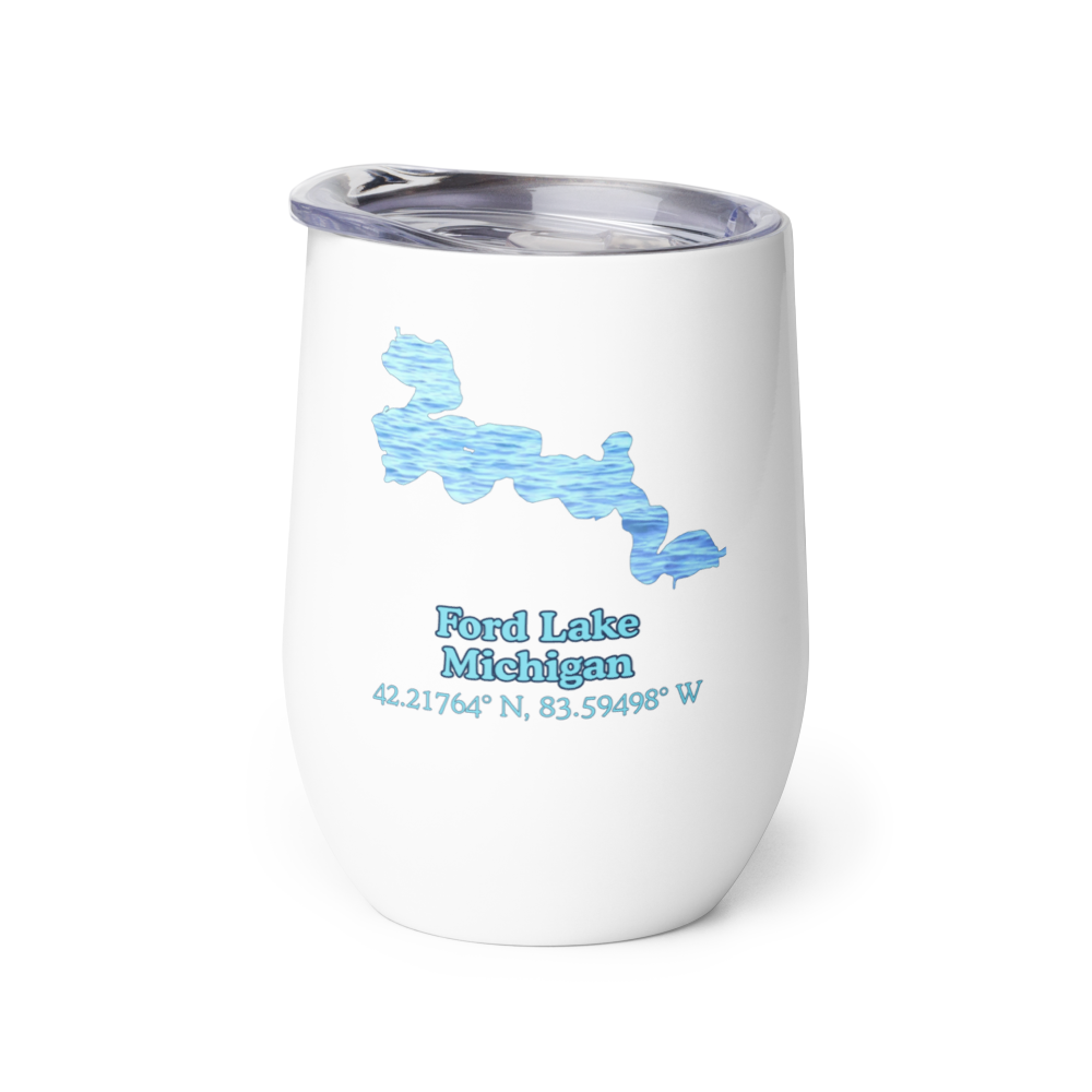 Ford Lake Wine Tumbler