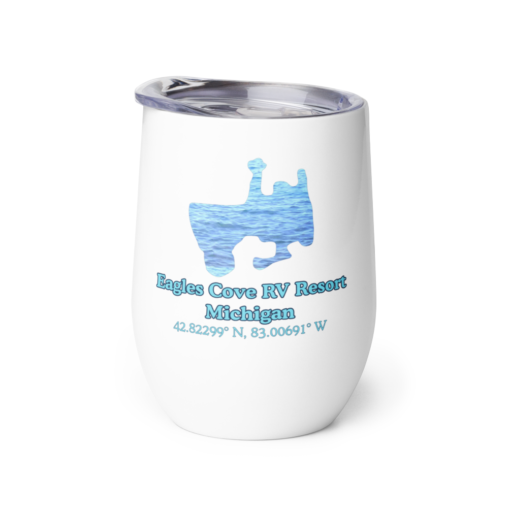 Eagles Cove RV Resort Wine Tumbler