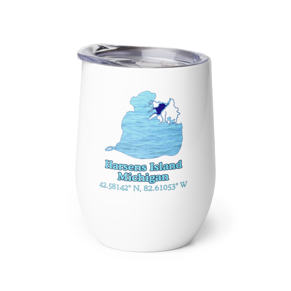 Harsens Island Wine Tumbler