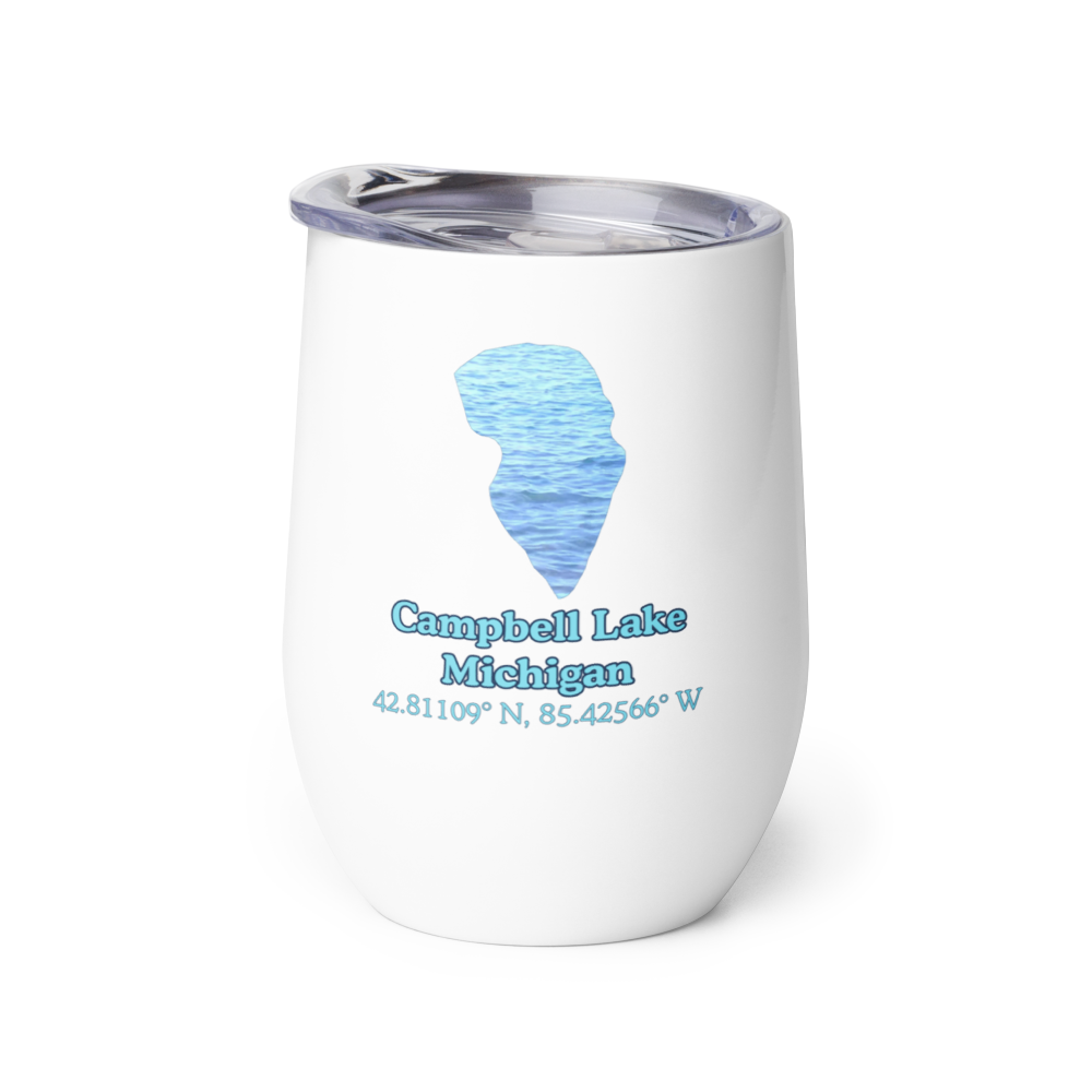 Campbell Lake Wine Tumbler