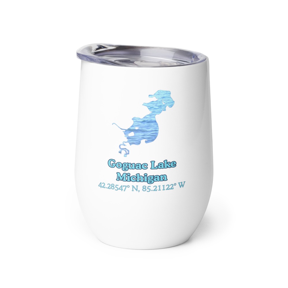 Goguac Lake Wine Tumbler