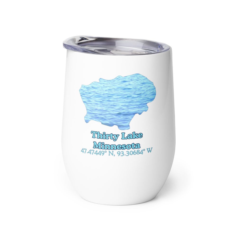 Thirty Lake Wine Tumbler