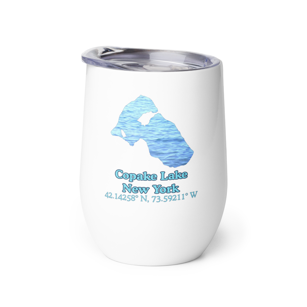 Copake Lake Wine Tumbler