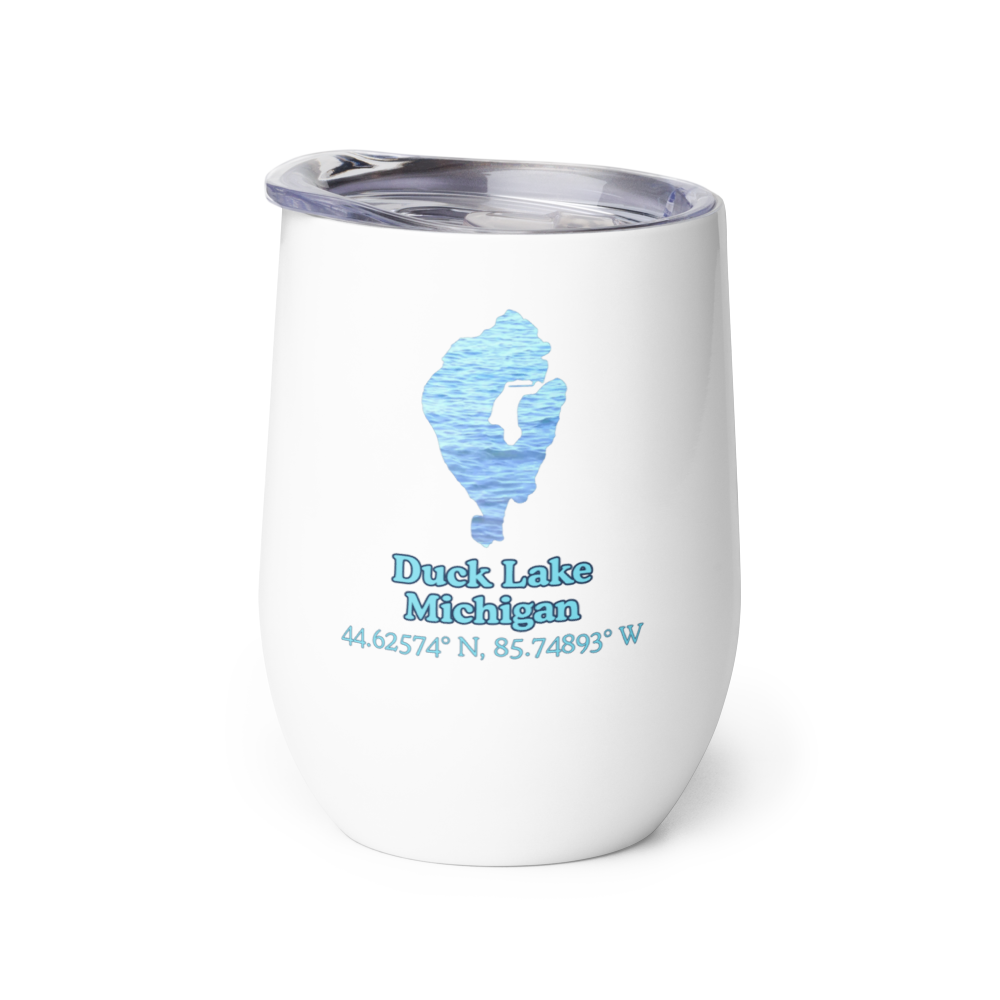 Duck Lake Wine Tumbler