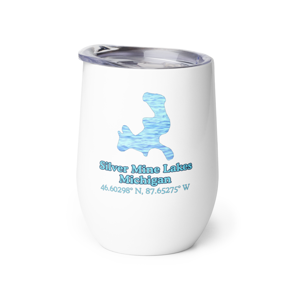 Silver Mine Lakes Wine Tumbler