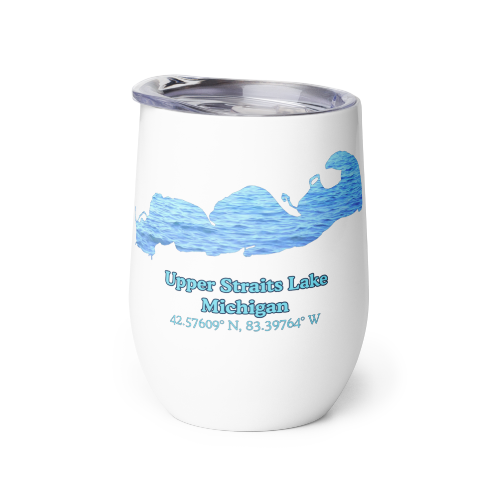 Upper Straits Lake Wine Tumbler