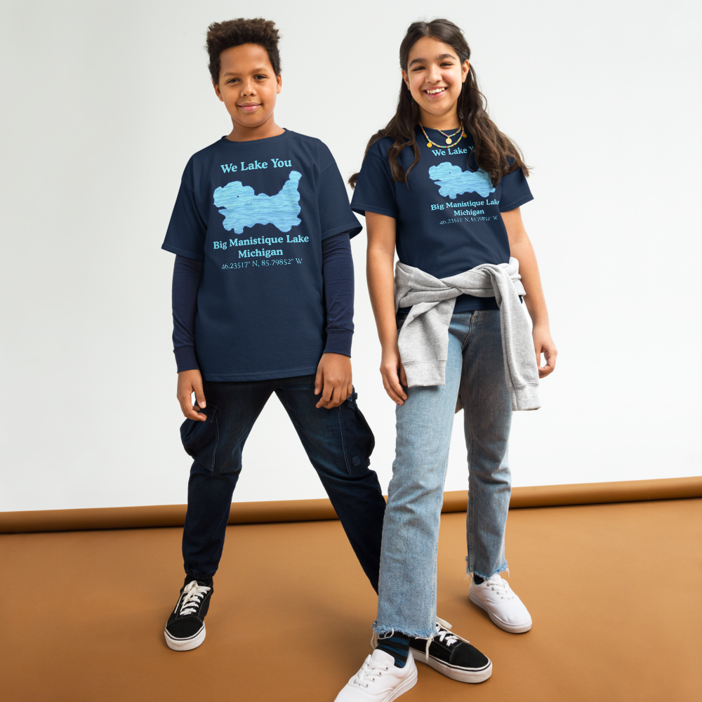 Big Manistique Lake Youth T-shirt