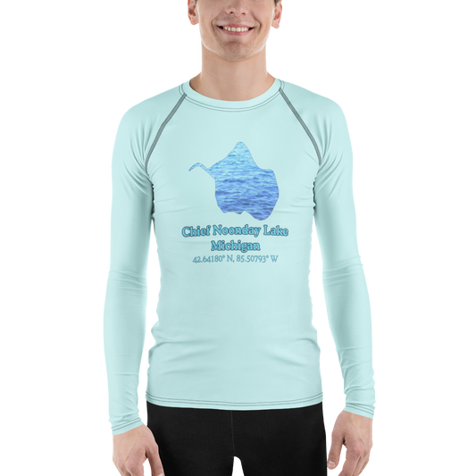 Chief Noonday Lake Men's Rash Guard / Swim Shirt