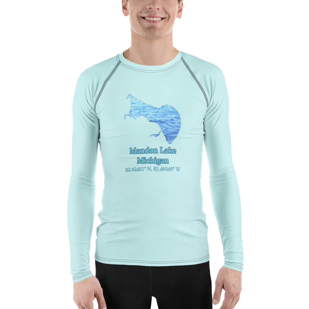 Mandon Lake Men's Rash Guard / Swim Shirt