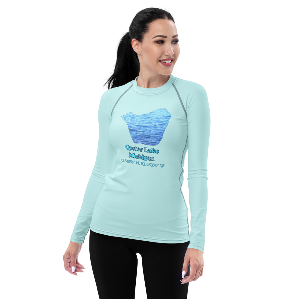 Oyster Lake Women's Rash Guard / Swim Shirt